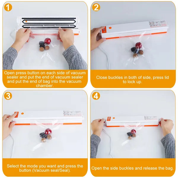 Kitchenova Automatic Vacuum Sealer – Food Preservation System