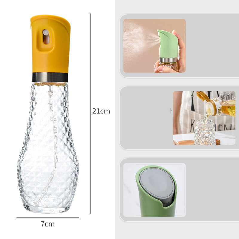 Kitchenova Oil Spray Bottle – Refillable Olive Oil Sprayer for Cooking