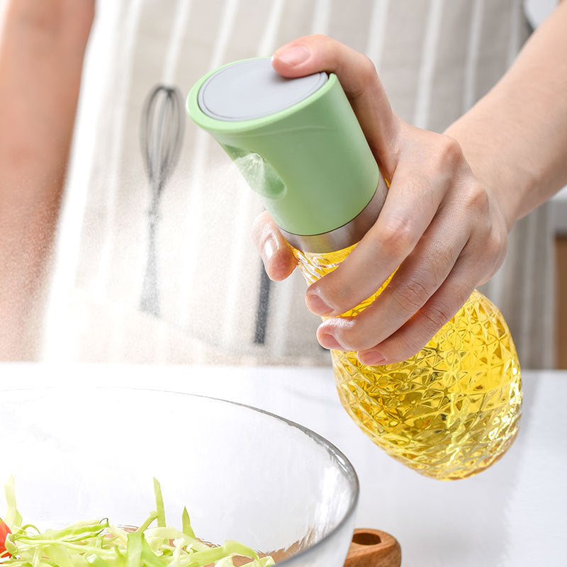Kitchenova Oil Spray Bottle – Refillable Olive Oil Sprayer for Cooking