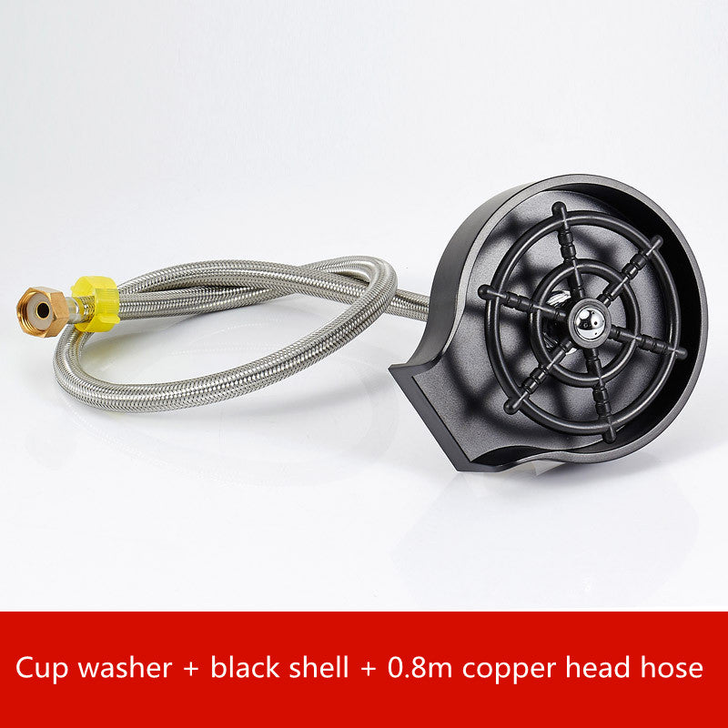 Kitchenova High-Pressure Cup Washer – Automatic Sink Glass Rinser